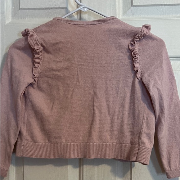 Carter's Blush Ruffle Sweater - Picture 5 of 5